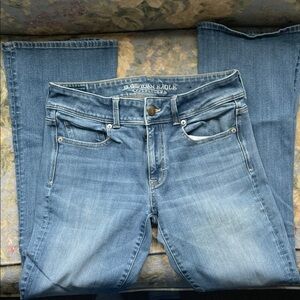 American Eagle Outfitters Blue Boot Cut Jeans